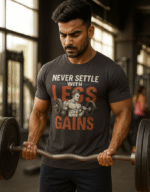 Gym Boy Tshirt Steel Gray